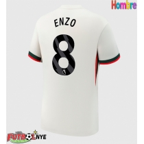 Camiseta Chelsea Enzo Fernandez #8 Visitante Equipación 2025-26 manga corta